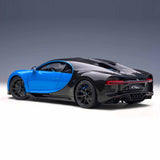 Bugatti Chiron Sport 2019 French Racing Blue/Carbon 1:18