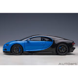 Bugatti Chiron Sport 2019 French Racing Blue/Carbon 1:18