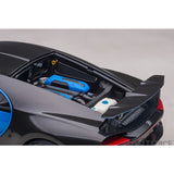 Bugatti Chiron Sport 2019 French Racing Blue/Carbon 1:18