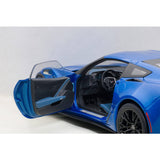 Chevrolet Corvette C7 Z06 2014 Bleu 1/18