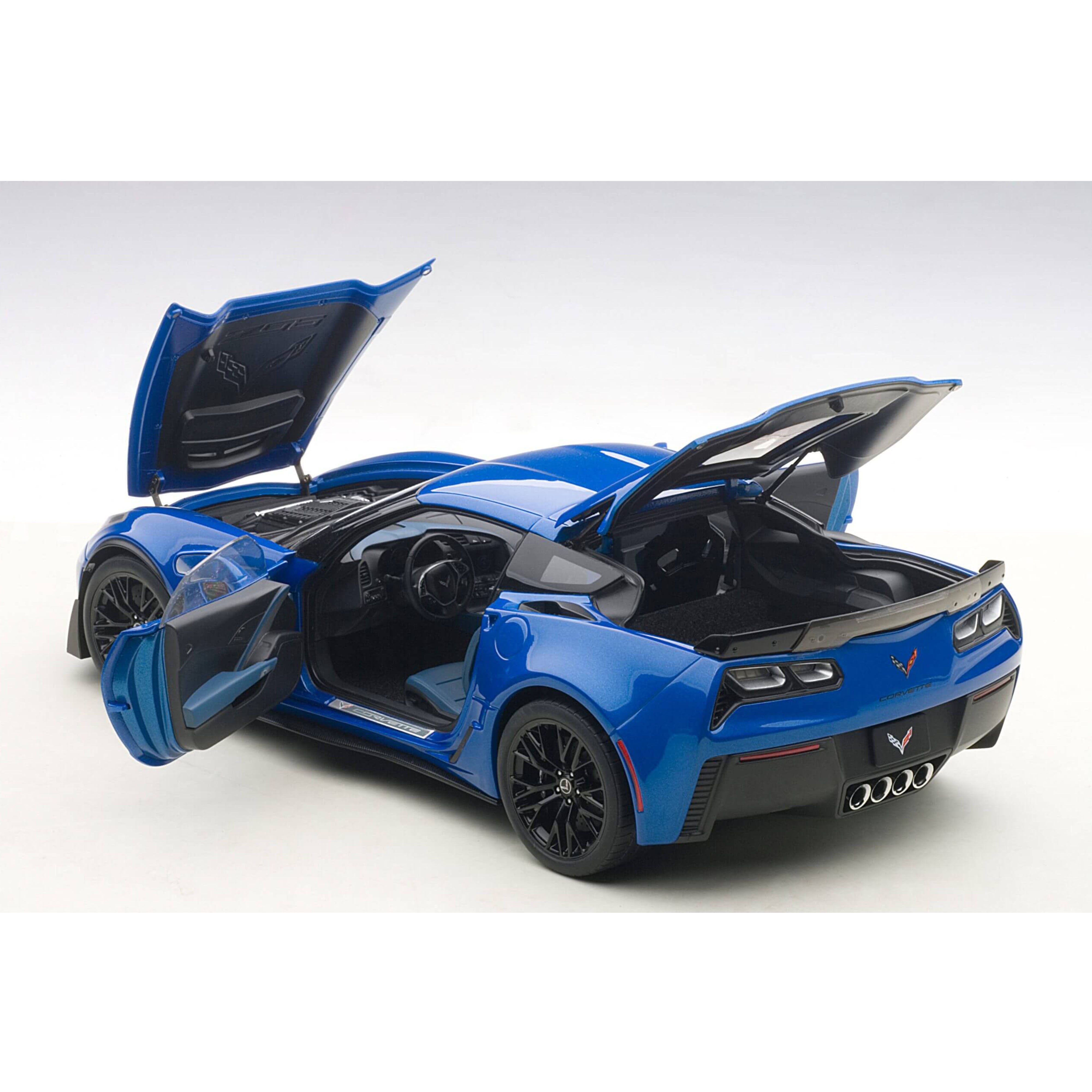 Chevrolet Corvette C7 Z06 2014 Blue 1:18