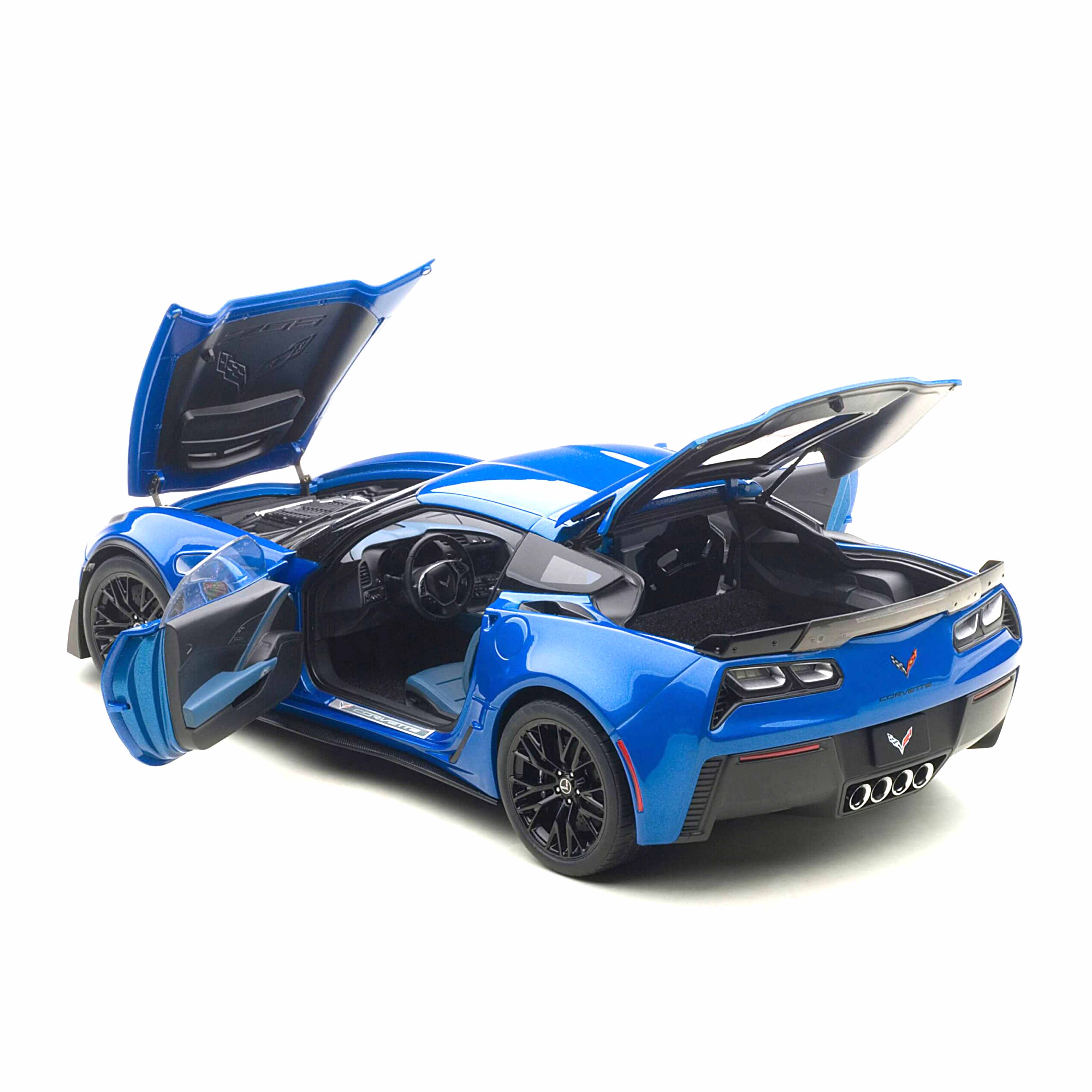 Chevrolet Corvette C7 Z06 2014 Blue 1:18