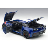 Chevrolet Corvette C7 Grand Sport 2017 Blue/White stripes 1:18