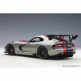 Dodge Viper ACR 2017 Billet Silver Metallic 1:18