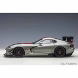 Dodge Viper ACR 2017 Billet Silver Metallic 1:18