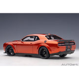 Dodge Challenger SRT Hellcat cinnamon/gunmetal stripes 2018 1/18