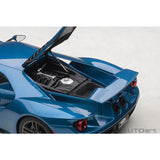 Ford GT 2017 Liquid Blue 1:18