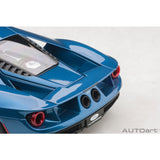 Ford GT 2017 Liquid Blue 1:18