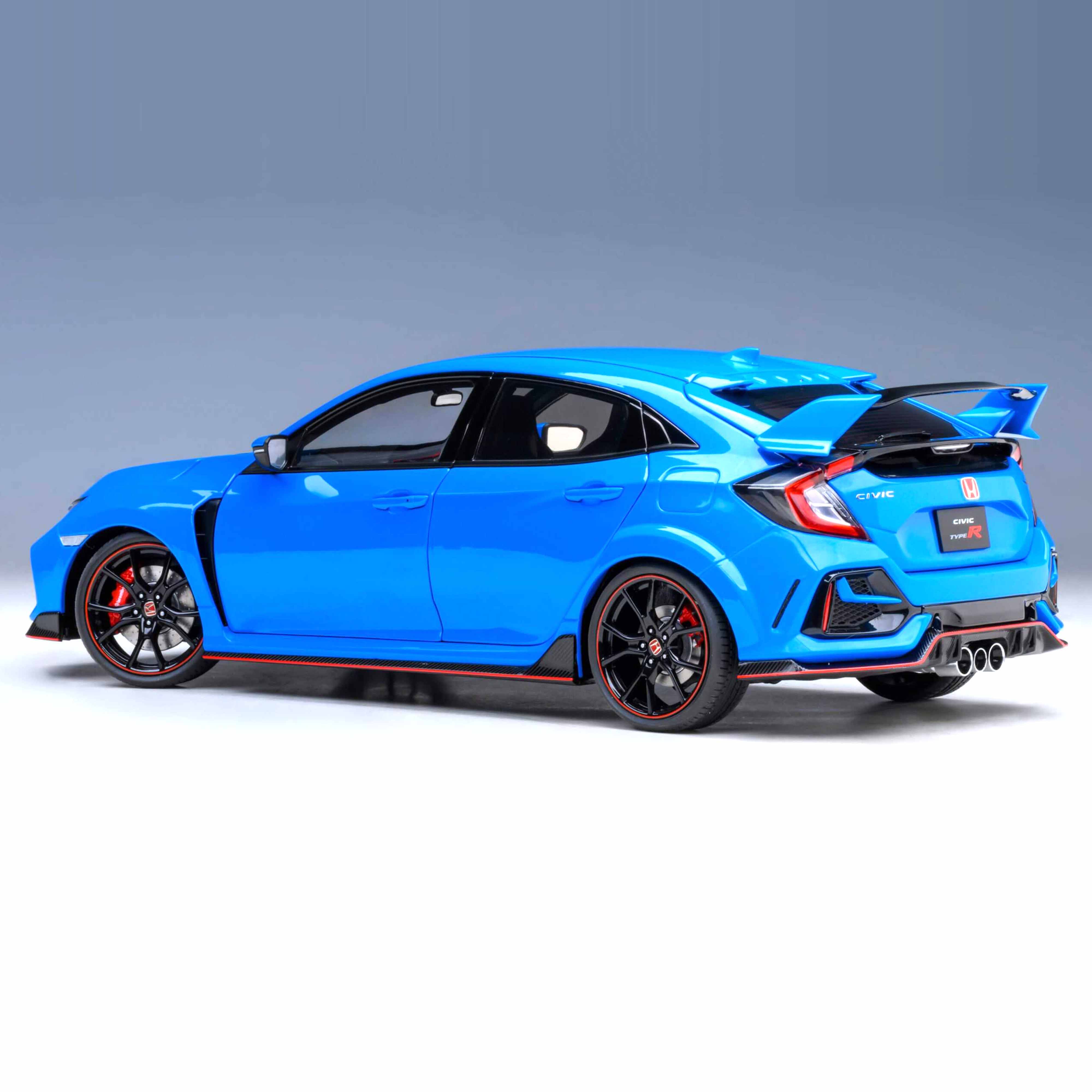 Honda Civic Type R (FK8) 2021 Racing Blue Pearl RHD 1:18