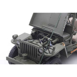 Jeep Willys with trailer Army Green 1943 1:18