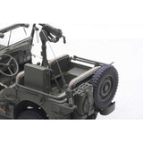 Jeep Willys with trailer Army Green 1943 1:18