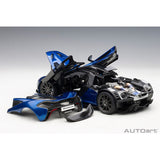 McLaren P1 2013 Azur Blau 1:18