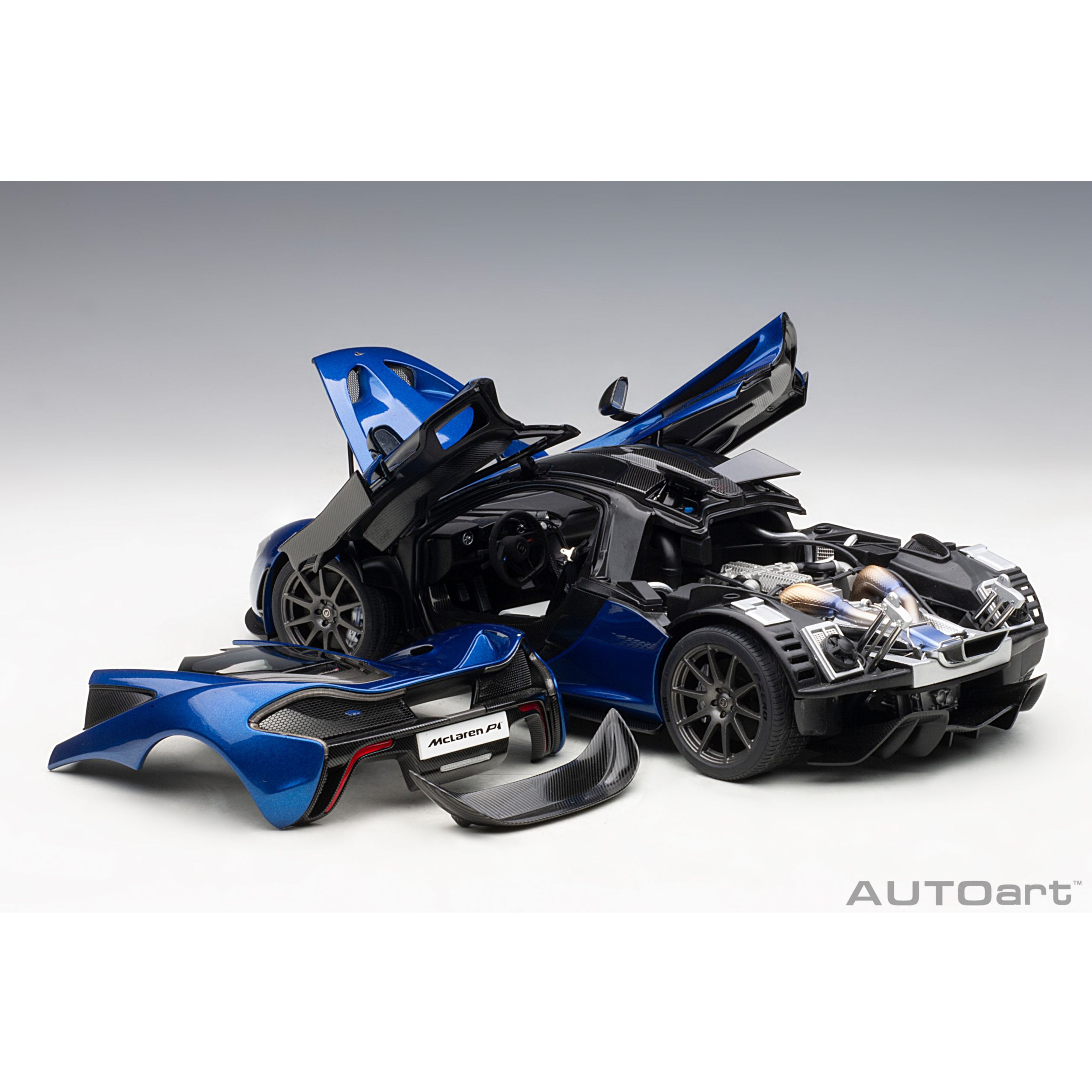 McLaren P1 2013 Azur Blau 1:18