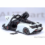 McLaren 720S Blanc de Silice 2017 1/18