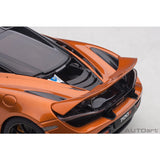 McLaren 720S 2017 Azores/Metallic Orange 1:18