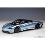 McLaren Speedtail 2020 Bleu Glacé 1/18