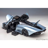 McLaren Speedtail 2020 Gefrorenes Blau 1:18