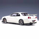 Nissan Skyline GT-R (R34) V-Spec II Blanc nacré 1/18