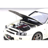 Nissan Skyline GT-R (R34) V-Spec II Weiß Perle 1:18