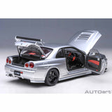 Nissan Skyline GT-R (R34) Z-Tune Silber 1:18