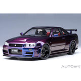 Nissan Skyline GT-R (R34) Z-Tune Violet de Minuit 1/18