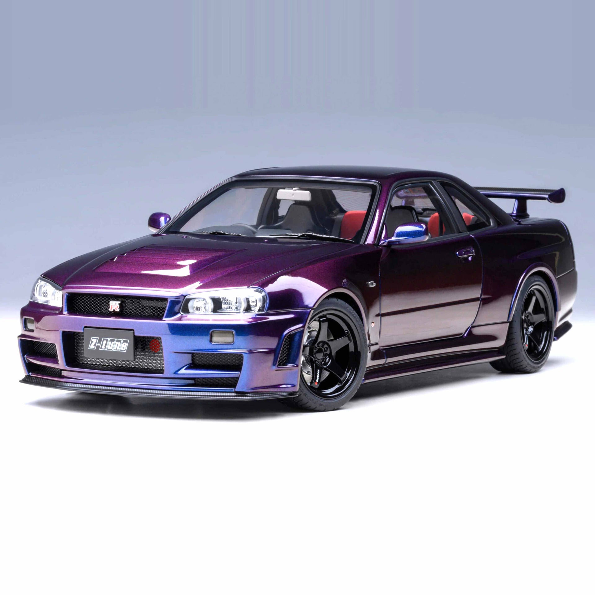 Nissan Skyline GT-R (R34) Z-Tune Midnight Purple 1:18 – Norev