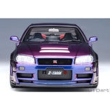 Nissan Skyline GT-R (R34) Z-Tune Midnight Purple 1:18