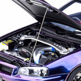 Nissan Skyline GT-R (R34) Z-Tune Midnight Purple 1:18