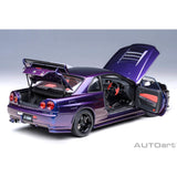 Nissan Skyline GT-R (R34) Z-Tune Midnight Purple 1:18