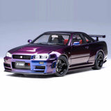 Nissan Skyline GT-R (R34) Z-Tune Midnight Purple 1:18