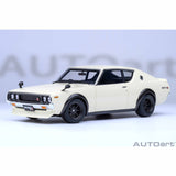 Nissan Skyline 2000 GT-R (KPGC110) Tuned White 1:18