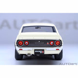 Nissan Skyline 2000 GT-R (KPGC110) Tuned Weiß 1:18