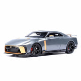 Nissan GT-R50 by Italdesign Liquid Kinetic Silver/Sigma Gold 1:18