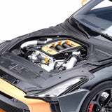 Nissan GT-R50 by Italdesign Liquid Kinetic Silver/Sigma Gold 1:18