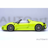 Porsche 918 Spyder Weissach Package Acid Green 1:18