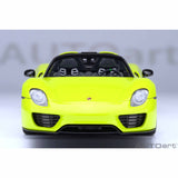 Porsche 918 Spyder Weissach Package Acid Green 1:18