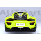 Porsche 918 Spyder Weissach Package Acid Green 1:18