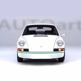 Porsche 911 Carrera 2.7 RS (Grand Prix blanc avec bandes vertes) 1/18