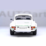 Porsche 911 Carrera 2.7 RS (Grand Prix White with Green Stripes) 1:18