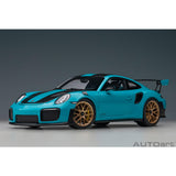 Porsche 911 (991.2) GT2RS 2017 Weissach Package Miami Blue 1:18