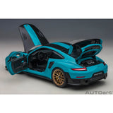 Porsche 911 (991.2) GT2RS 2017 Weissach Package Miami Blue 1:18