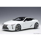 Lexus LC 500 Metallic White/Black Interior 1:18