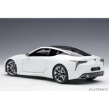 Lexus LC 500 Metallic White/Black Interior 1:18