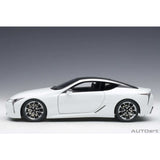 Lexus LC 500 Metallic White/Black Interior 1:18