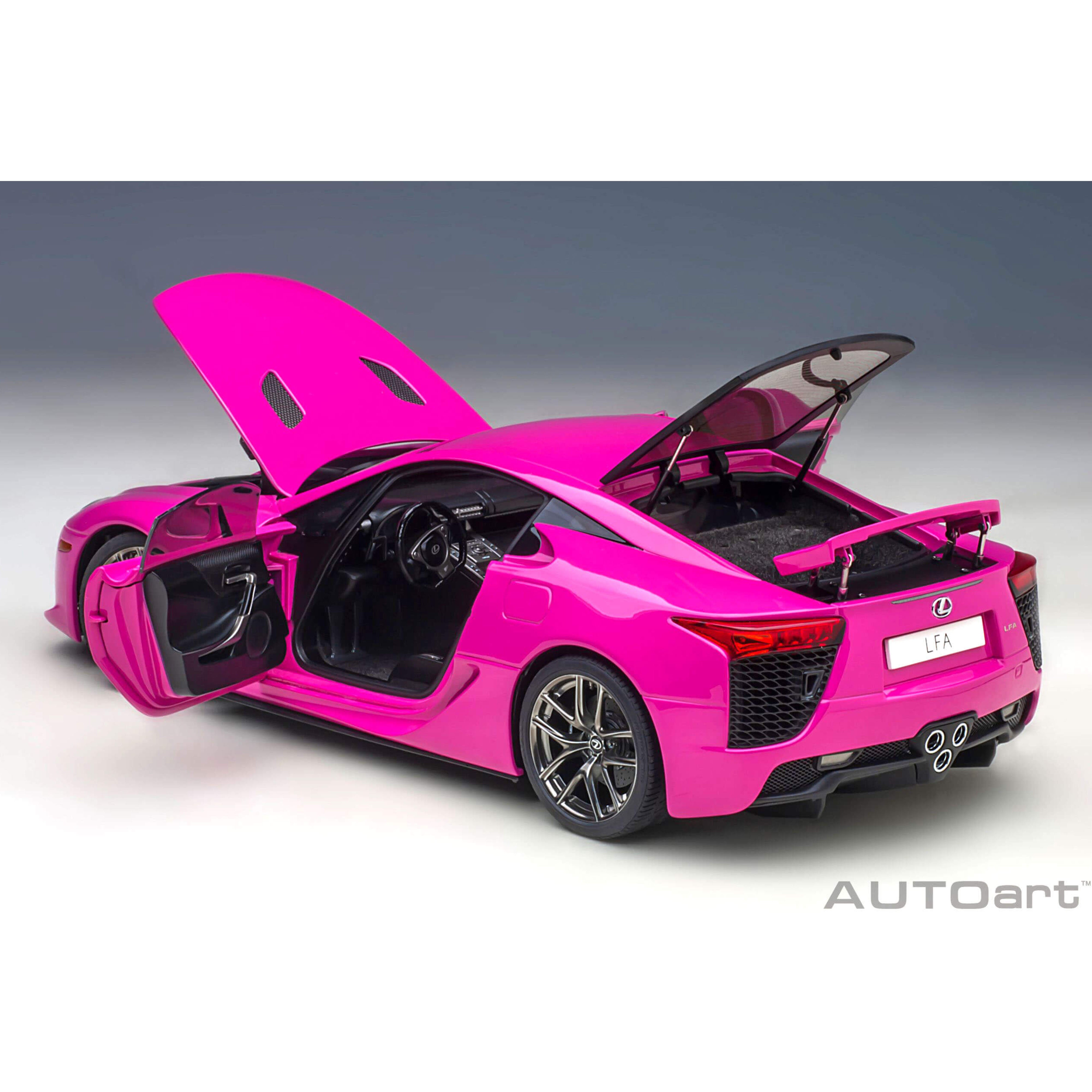 Lexus LFA Passionate Pink 1:18