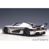 Koenigsegg Agera RS Moon Silber/Kohle 1:18