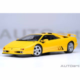 Lamborghini Diablo SE JOTA Superfly Jaune 1995 1/18