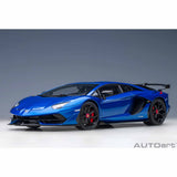 Lamborghini Aventador SVJ Bleu Nethuns 1/18