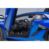 Lamborghini Aventador SVJ Blau Nethuns 1:18