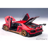 Liberty Walks LB-Works Lamborghini Aventador Ltd Edition Rot 1:18